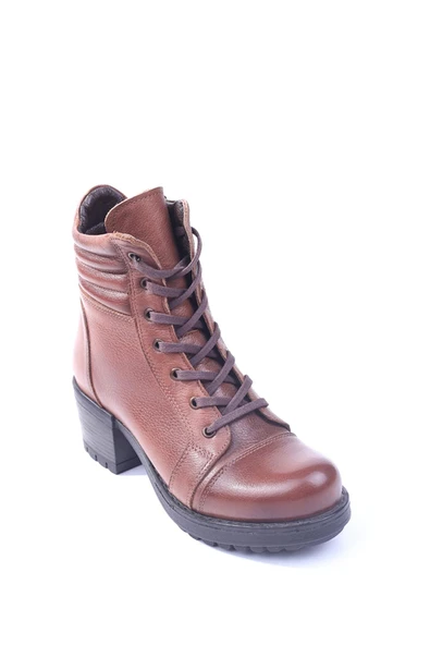 Voyager 7022 Hakiki Deri Taba Kadın Bot - Resim 1