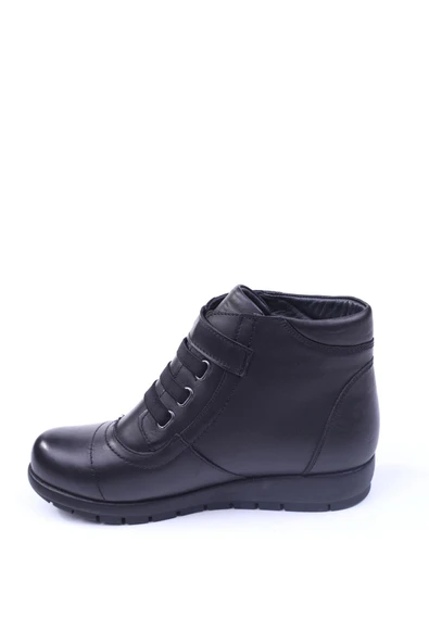 Dr. Relax ZBT.102 Termo Taban Hakiki Deri Siyah Kadın Bot - Resim 2