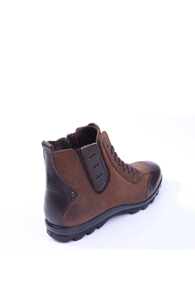 Fosco 2299 Hakiki Deri Termo Taban Erkek Spor Bot - Resim 6