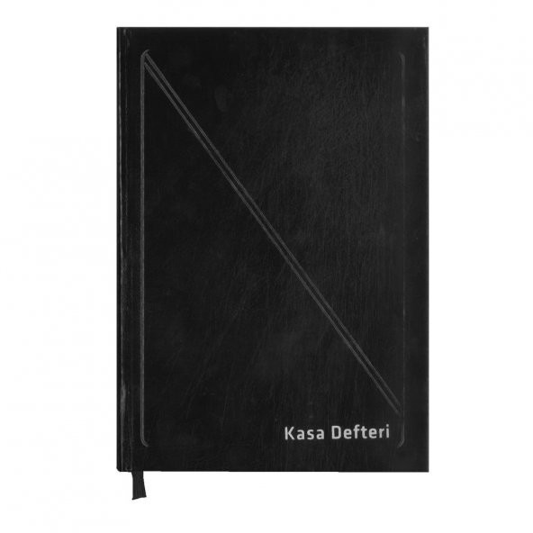 Kasa Defteri Siyah 20x28 320 Yaprak 1 Adet Artlantis Hesap Defteri 20*28 320 Yaprak 1 Adet