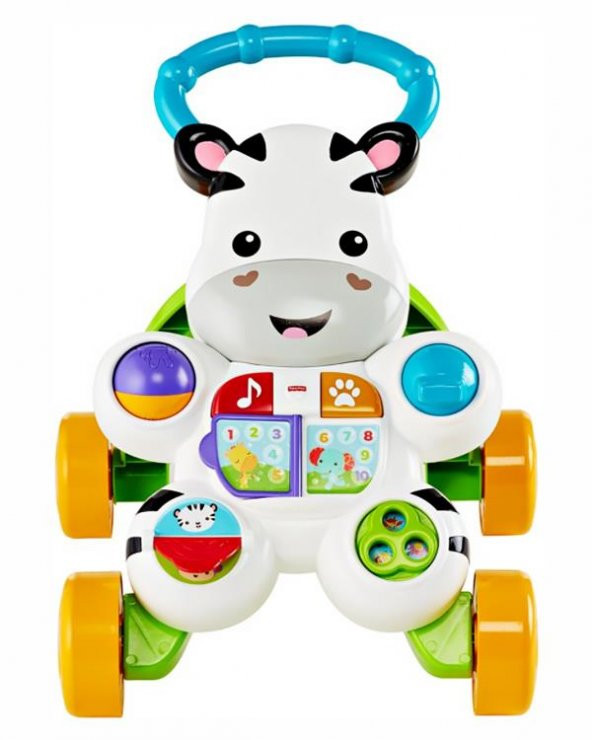 Fisher Price Melodili Zebra Yürüteç DLD80 - 3