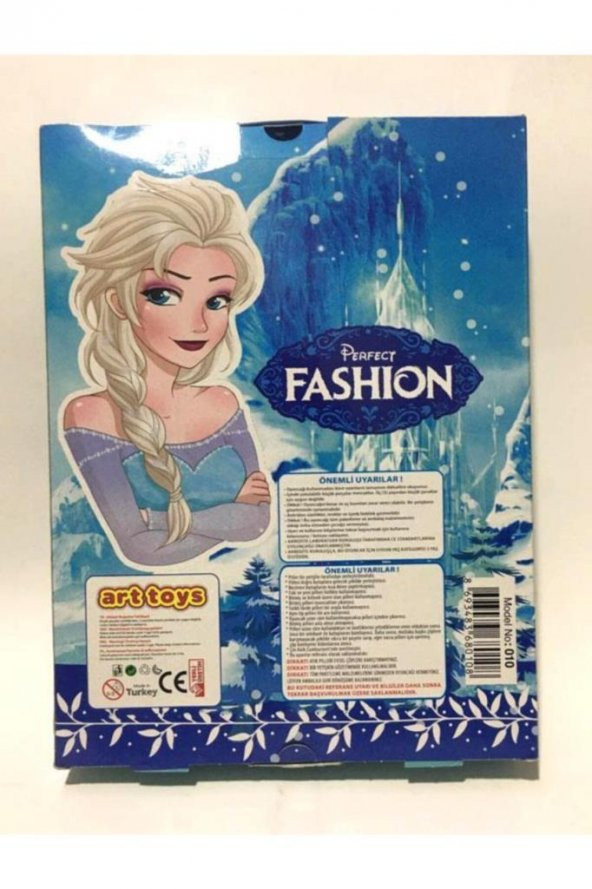 Karlar Ülkesi Frozen Karlar Kralçesi 1 Adet Elsa Doll Bebek - 2