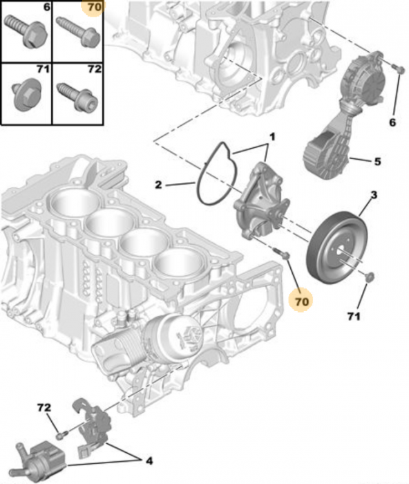 Peugeout Citroen Hava Filtre Hortum Vidası Orijinal 6925.69