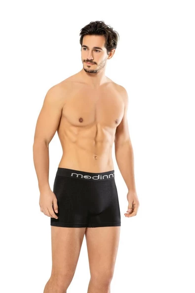 3 lü Paket Modinn Erkek Mikrofiber Boxer 2020 - 3