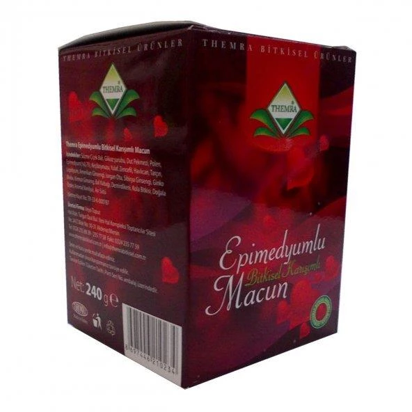 Themra Ballı Bitkisel Karışımlı Macunu 240Gr X 15 Adet Kutu - 3