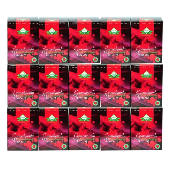 Themra Ballı Bitkisel Karışımlı Macunu 240Gr X 15 Adet Kutu - 2