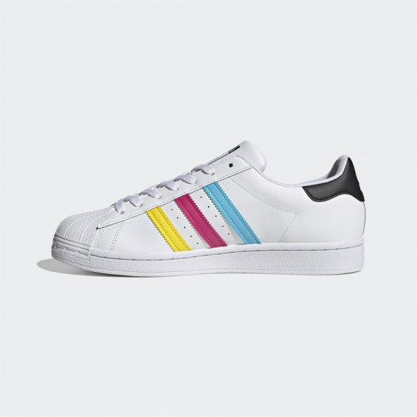 Superstar adidas rainbow stripes online