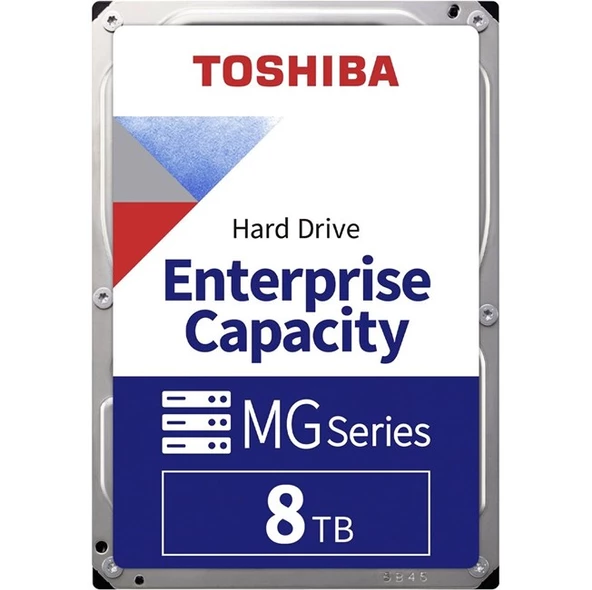 Toshiba MG512e 8TB 7/24 Güvenlik - Enterprise - 3