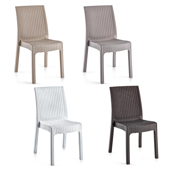 Holiday Deluxe Rattan Sandalye | Bahçe & Balkon Sandalyesi