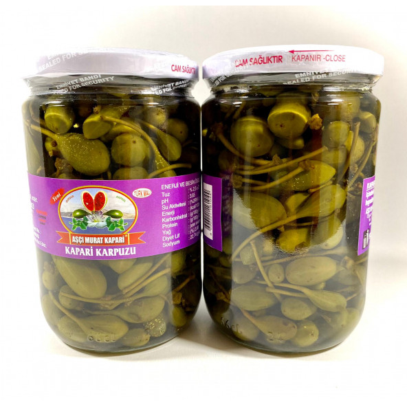 KAPARİ KARPUZU 900 GR. (PATENTLİ) AŞÇI MURAT KAPARİ