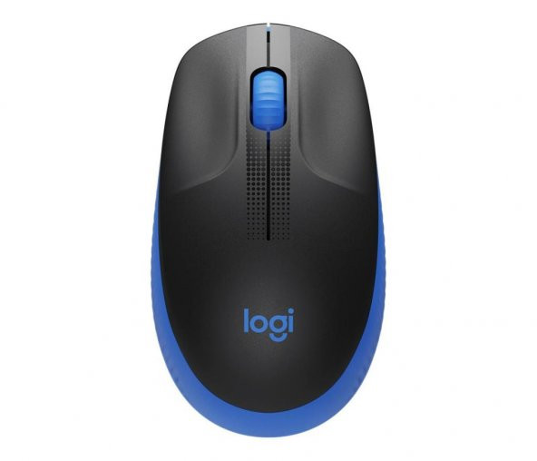 Logitech 910-005907 M190 Kozak Blue Büyük Boy Kablosuz Mouse Optik 1000 Dpı Buton