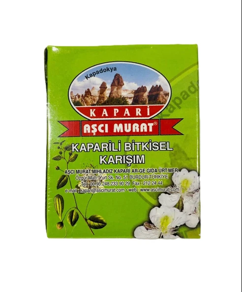 KAPARİLİ BİTKİSEL KARIŞIM 20 GR. AŞÇI MURAT KAPARİ - Resim 2
