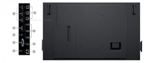 Dell C5522qt 55" 9 Ms 60 Hz Dokunmatik Ips Led Monitor - 2