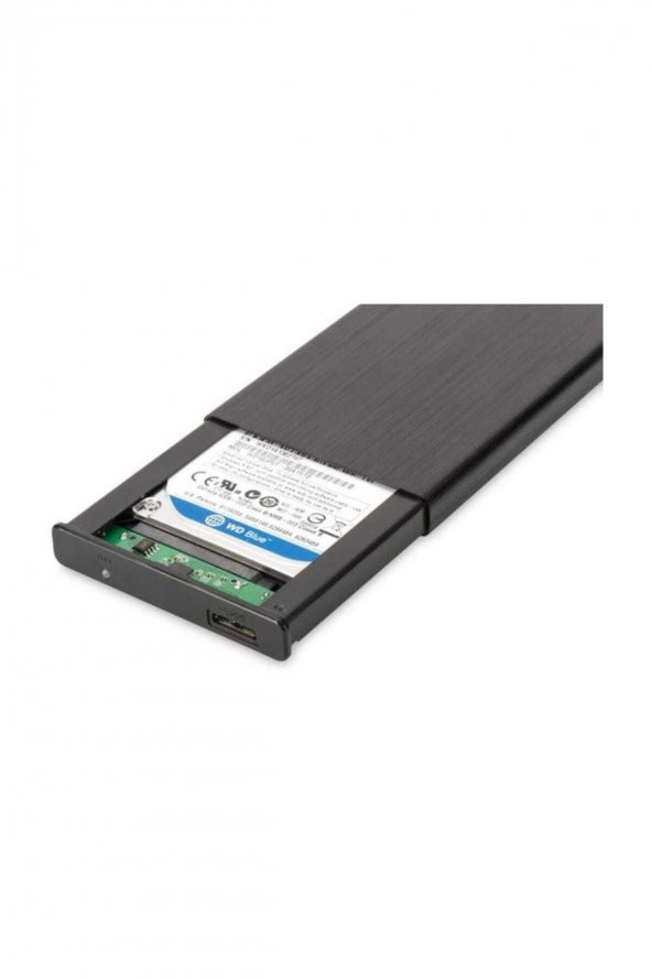 Digitus USB 3.0-SATA SSD/HDD Enclosure, 2.5" 9.5 & 7.5 mm SSD/HDD Aluminum hosui DA-71105 - 4