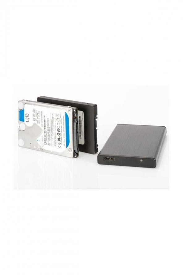 Digitus USB 3.0-SATA SSD/HDD Enclosure, 2.5" 9.5 & 7.5 mm SSD/HDD Aluminum hosui DA-71105 - 5