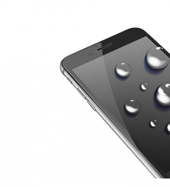 İphone 6 9D Full Cam Kavisli Ekran Koruyucu - Resim 2