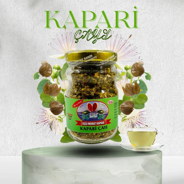 KAPARİ DÖKME ÇAYI (PATENTLİ) 70 GR. AŞÇI MURAT KAPARİ - Resim 8