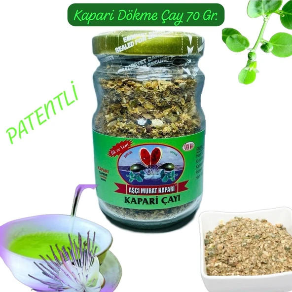 KAPARİ DÖKME ÇAYI (PATENTLİ) 70 GR. AŞÇI MURAT KAPARİ ürün görseli