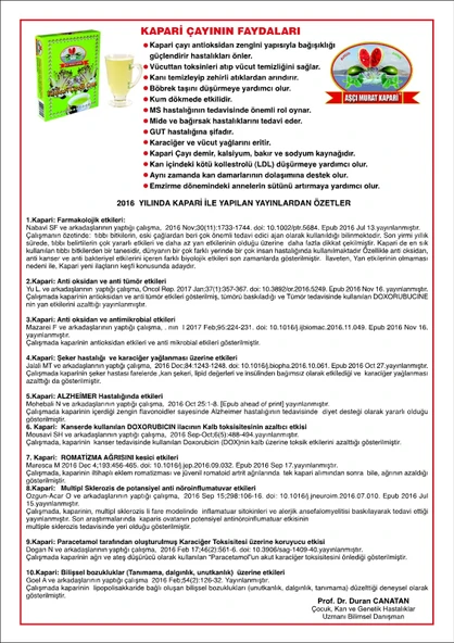 KAPARİ PAKET ÇAYI (PATENTLİ) 30 DEMLEME DOĞAL POŞET ÇAY AŞÇI MURAT KAPARİ - Resim 2