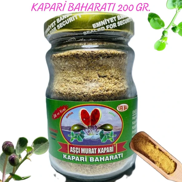 KAPARİ BAHARATI 200 gr. AŞÇI MURAT KAPARİ ürün görseli