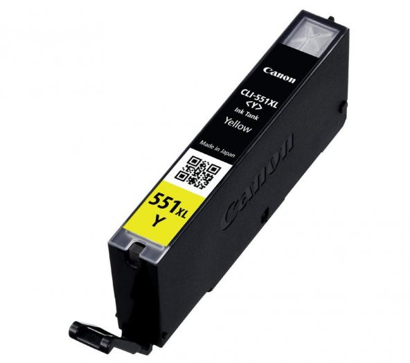 Canon Clı-551Xl Y Yellow Sarı Yüksek Kapasiteli Mürekkep Kartuş Ip7250 Mx925