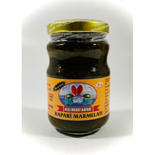 KAPARİ MARMELADI (PATENTLİ) 350 gr. AŞÇI MURAT KAPARİ