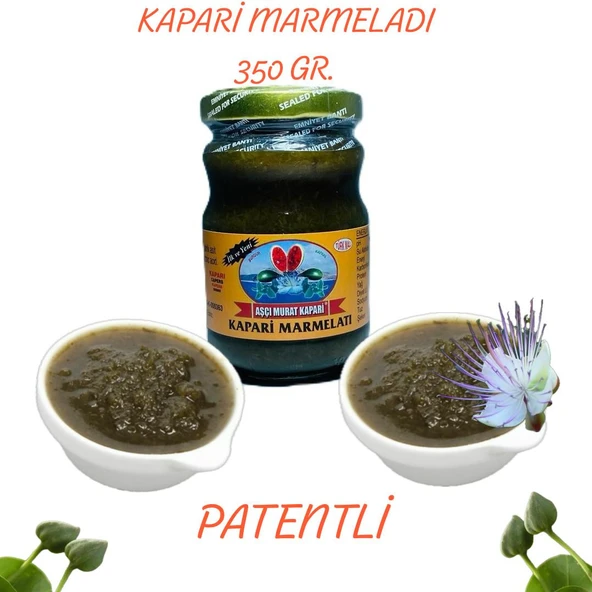 KAPARİ MARMELADI (PATENTLİ) 350 gr. AŞÇI MURAT KAPARİ ürün görseli