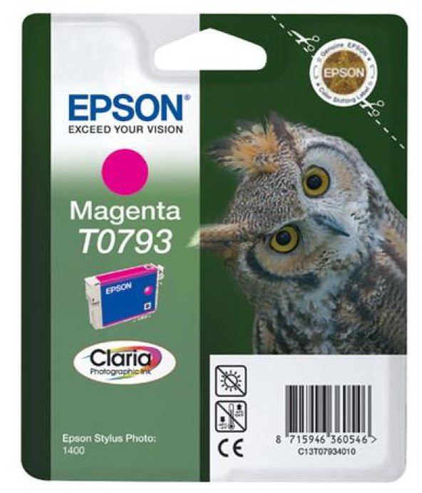 Epson 1400-P50 Magenta Kırmızı Mürekkep Kartuş T07934020 ürün görseli