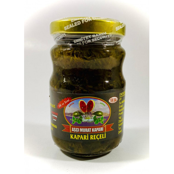 KAPARİ REÇELİ (PATENTLİ) 350 gr. AŞÇI MURAT KAPARİ