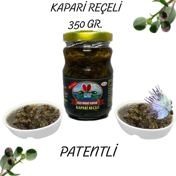 KAPARİ REÇELİ (PATENTLİ) 350 gr. AŞÇI MURAT KAPARİ ürün görseli