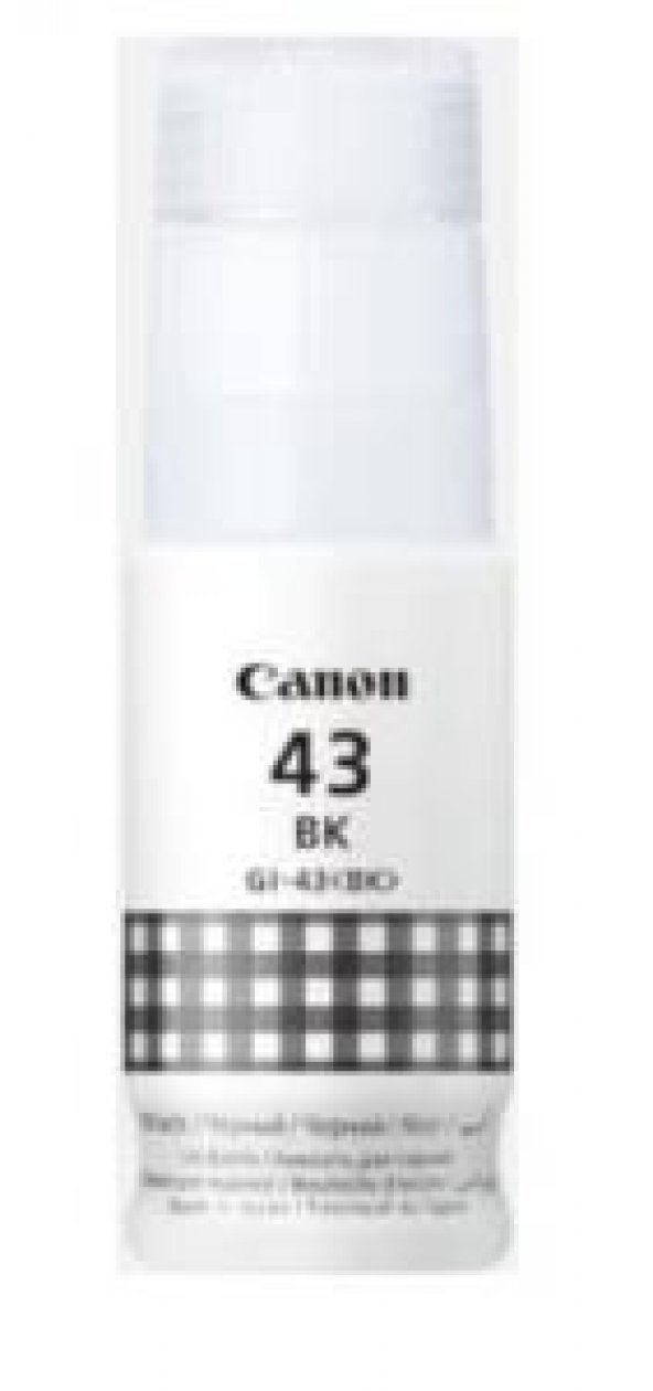 Canon GI-43BK Black Siyah Şişe Mürekkep G540-G640 - 2