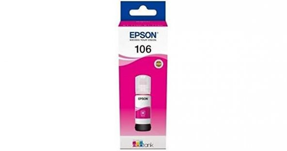 Epson 106 Magenta Kırmızı Şişe Mürekkep T00R340 L7160-7180 ürün görseli
