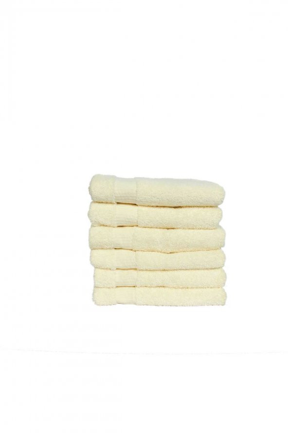 Tardan Elegant 6lı Yüz Havlusu Krem - 2