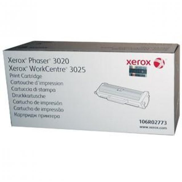 Xerox 106R02773 Phaser 3020-3025 Toner 1.500 Sayfa ürün görseli