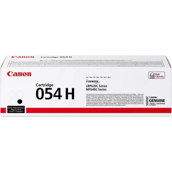 Canon CRG-054H BK Black Siyah Yüksek Kapasiteli Toner MF645 ürün görseli