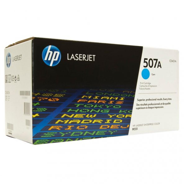 HP 507A Cyan Mavi 6.000 Sayfa Toner CE401A ürün görseli