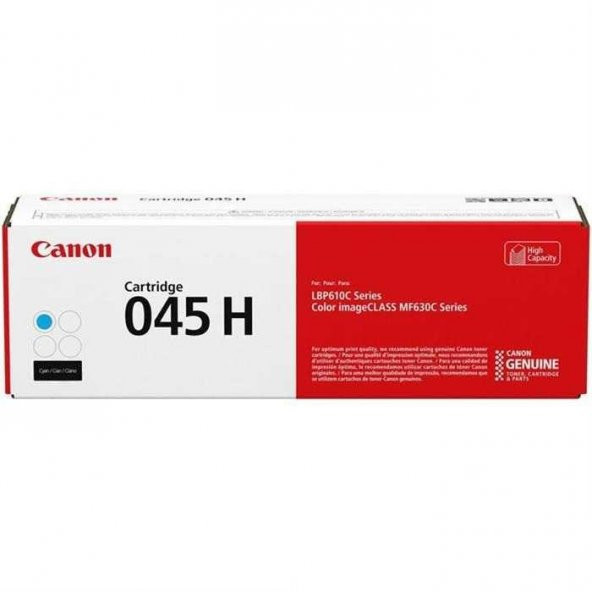Canon CRG-045 C Cyan Mavi 1.1300 Sayfa Toner MF635-631 LBP613