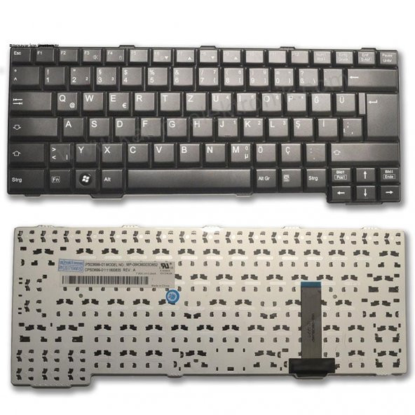 Fujitsu Lifebook E751, S751, S752 Klavye Siyah - TR Numerik Değil