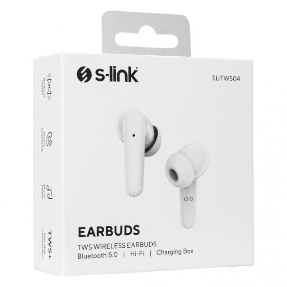 S-Link SL-TWS04 Mobil Telefon Uyumlu Bluetooth Tws Mikrofonlu Kulaklık - 2