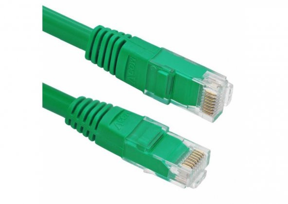 Vcom NP611B-N-15.0 Cat6 15.0MT Yeşil Utp Patch Kablo