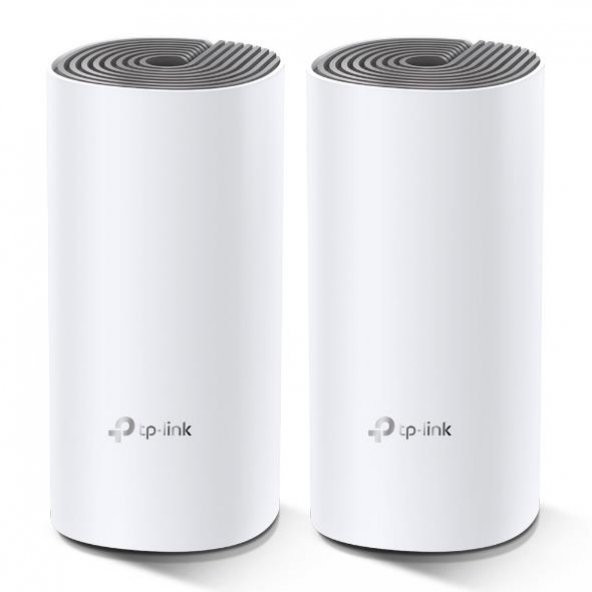 Tp-Link Deco E4 2Li Paket Ac1200 Tüm Evi Kapsayan Mesh Wifi Sistemi