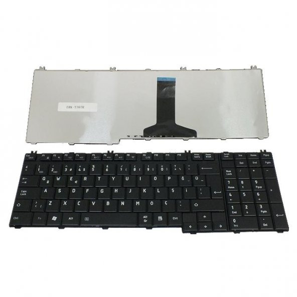 Toshiba Satellite A500-1C0, A500-1F4, A500-19W Siyah Klavye
