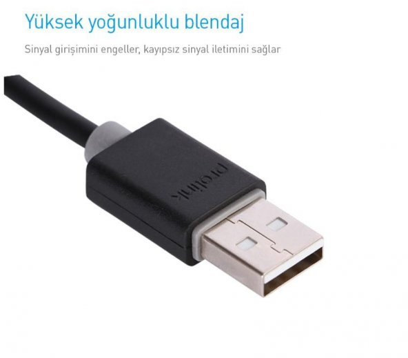 PrimeX Prolink PB467-0100 1 Metre USB Uzatma Kablo, Kısa Usb Uzatma Kablo - 3