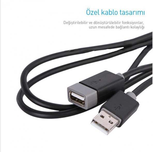 PrimeX Prolink PB467-0100 1 Metre USB Uzatma Kablo, Kısa Usb Uzatma Kablo - 4