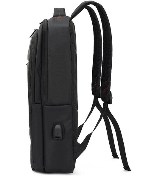 Mack Mcc-007 17.3" Office Usb Girişli Notebook Sırt Çantası Siyah - 5