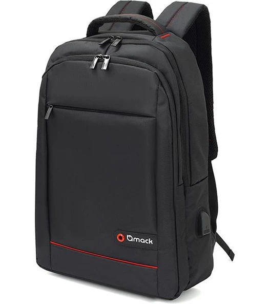 Mack Mcc-007 17.3" Office Usb Girişli Notebook Sırt Çantası Siyah - 2