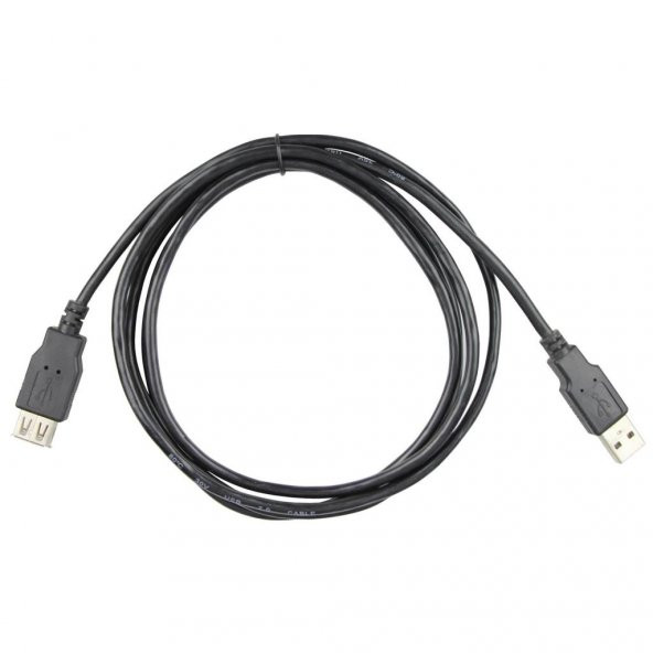 Vcom CU202-B-1.5 Siyah 1.5MT Usb 2.0 Uzatma Kablosu - 2