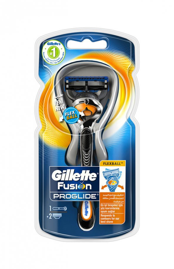 Gillette Fusion5 Proglide Tıraş Makinesi + Yedek Başlık 2li