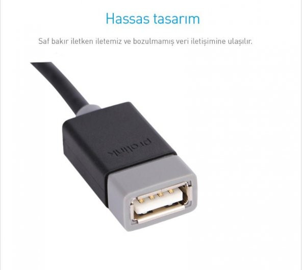 PrimeX Prolink PB467-0050 0.5 Metre USB Uzatma Kablo, Kısa Usb Uzatma Kablo - 4