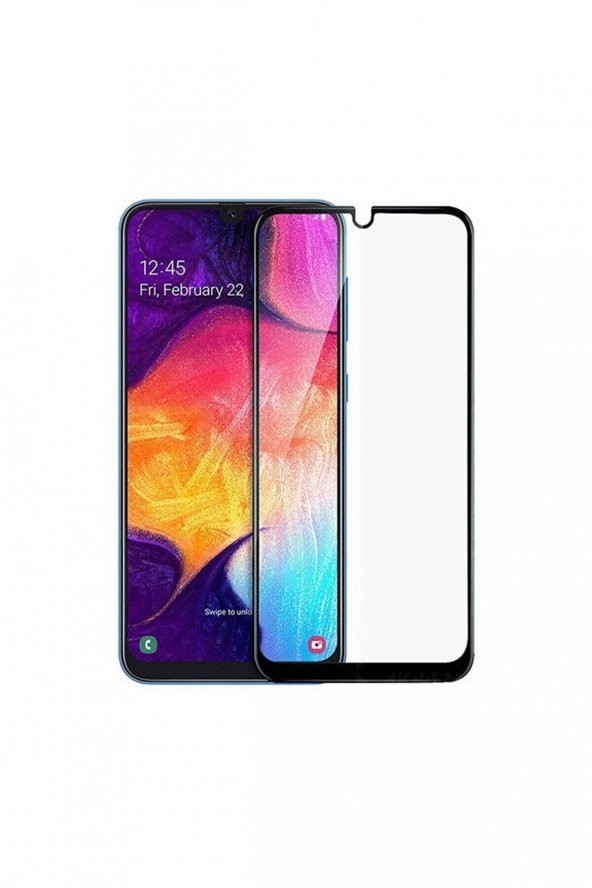 Samsung Galaxy A70 9D Full Cam Kavisli Ekran Koruyucu - 3